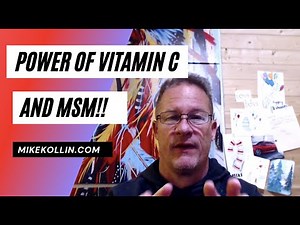 Power of Vitamin C combined with MSM | Better than Antibiotics | Video #17