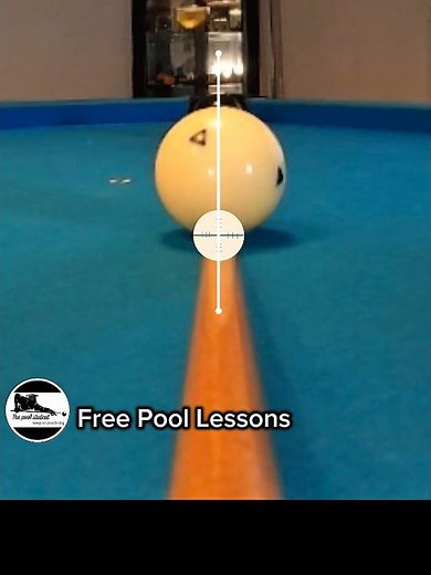 Draw your cue ball with accuracy (Free Pool Lessons)