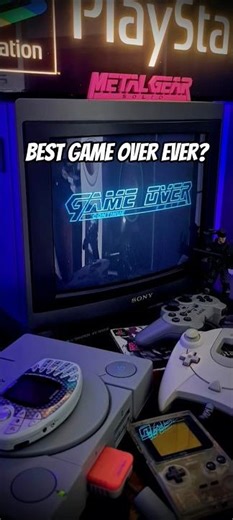Most Iconic Game Over? #ps1 #playstation #konami #metalgearsolid #retrogaming