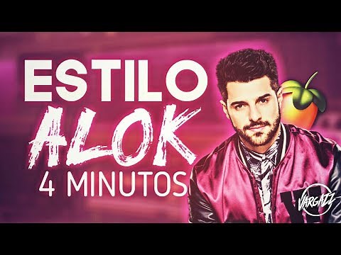 How to make a song like ALOK (Brazilian Bass) in 4 MINUTES!