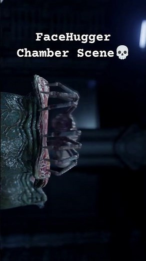 Alien Face Hugger Animation || Alien Romulus #facehugger #alien #romulus #alienromulus