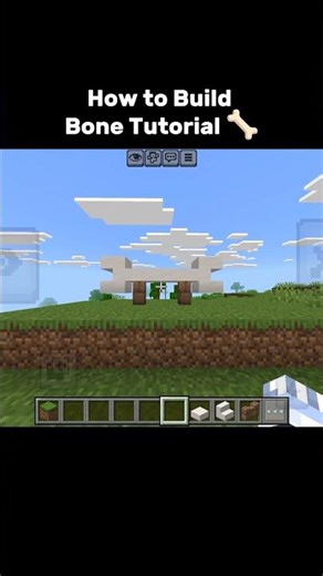 How to Build Bone in Minecraft: