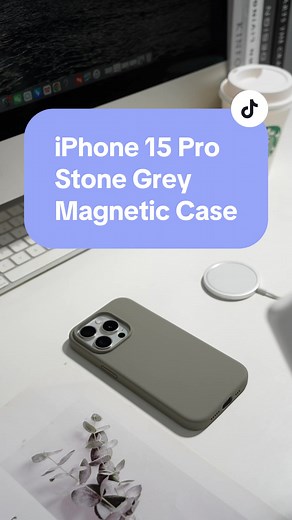 iPhone 15 Pro Stone Grey Magnetic Case Giveaway Announcement