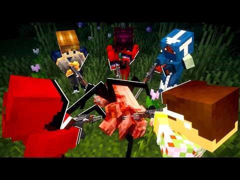 5 Idiots Vs Minecraft's Grossest Infection Mod