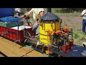 DSP & PRR - Fred Rau's Grasshopper steam engine