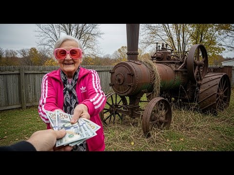 Restoring a 1920s Steam Powered Tractor Found Underwater in a Lake! 100 Year Resurrection
