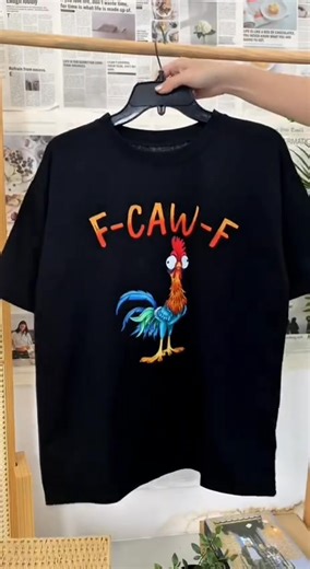 F-Caw-F T-shirt 🤣 Have you got this trending funny T-Shirt yet?🛒 #fcawf #funnytshirt #chicken #funnyfcawf #fyp #foryou | Urbntees