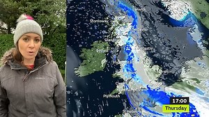 Amber snow warning (Thu 14 Jan)