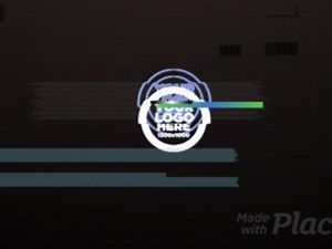 Placeit - Intro Video Maker for a Logo Reveal Featuring Colorful Glitch Effects