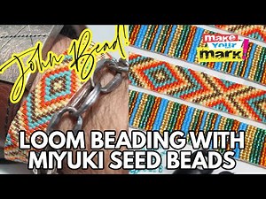 Loom Beading with Miyuki Delica Seed Beads