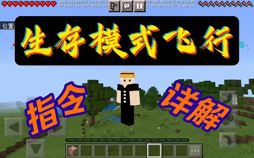 【我的世界】生存模式飞行指令（ability指令详解）
