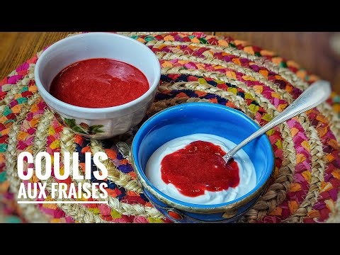 LE SECRET DU COULIS DE FRAISES PARFAIT AVEC SEULEMENT 3 INGREDIENTS