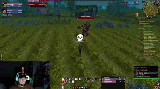 Prot pally leveling for TBC. Accompanied by my wife.