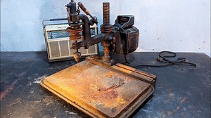 1958s Vintage Drill Press Hitachi Restoration | Rescue & Restore