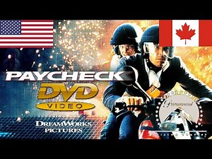 Opening to Paycheck DVD (05-18-04) (USA/Canada) (Region 1) (Widescreen)
