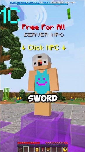 Best PvP Practice Server #pvpserver #minecraft #minecraftserver #cpvp #cracked