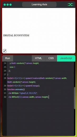 Digital Ecosystem | HTML CSS JavaScript