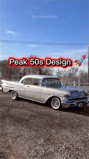 Peak 1950s American Style #shorts #1957 #pontiacstarchief