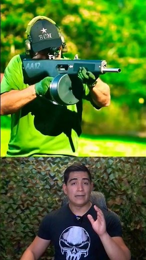 LA ESCOPETA AUTOMATICA AA-12 💥 #armapedia