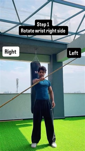 Tutorial Easy way to learn Bo staff Spinning #sports #parkour