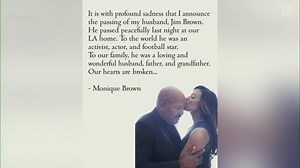 Monique Brown releases statement on passing of husband, legendary RB Jim Brown