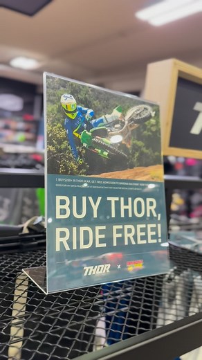 Santa Came Early  — @thormxofficial 欄 @funbikecentersd Spend $200+ In Thor Gear & Get FREE ADMISSION To Barona Raceway @baronaoakssportscenter  Men’s, Women’s & Kids MX Gear Available ⚠️ Shop Thor At Fun Bike Center Today!  Contact Us Today! Call Or Text (858)278-6635! #funbikecenter #sandiegomotorsports #thormxofficial #thormx | FUN BIKE CENTER | Facebook