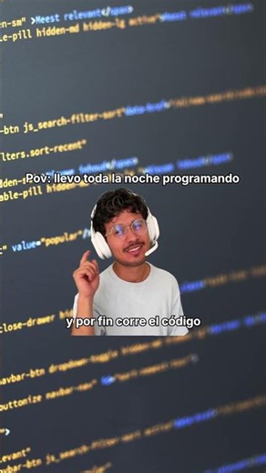 POV: I've been programming all night and the code is finally running