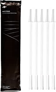 FLES Water Bottle Straw 5pcs (64 oz / 2 Liter). BPA Free Reusable Straw. Cut Size To Fit Any Bottles.