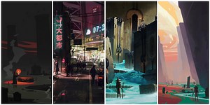 Using 2D and 3D in Concept Art