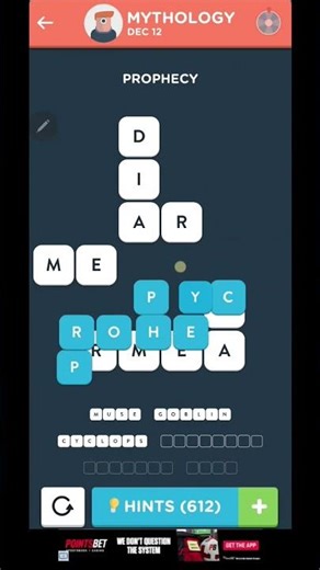 WordBrain 2 Answers Today - December 12, 2025