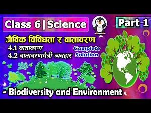 Biodiversity and Environment (Part 1) || Class 6 Science chapter 4 || Class 6 Science ||