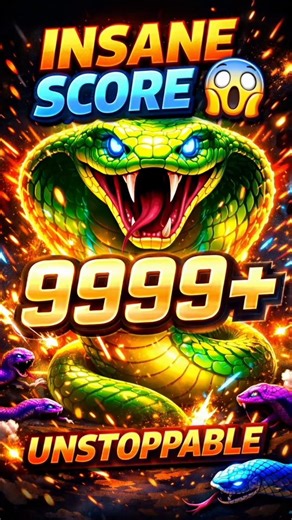 INSANE SCORE 😱 9999+ Snake Gameplay | UNSTOPPABLE 🔥