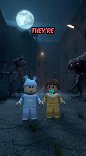 Nasty Roblox Monsters Lurking for Babies at Night 😭👶👾