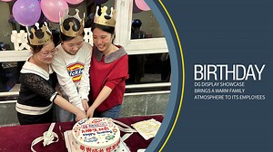 DG display showcase Hosts Birthday Gathering for Employees, Fostering a Family-Like Environment At DG display showcase, we consider our employees as family and deeply care about their well-being. To show our love and blessings, we recently held a special birthday dinner for our employees. In this warm occasion, we presented our sincerest wishes and gifts to those who celebrated their birthdays, celebrating this special moment together. This event not only represents our care and gratitude toward