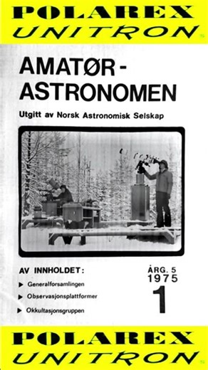 Rare 1975 Polarex Unitron Telescope Photo Magazine Ad Discovered 🔭