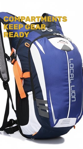Looking for a backpack that keeps up with your outdoor adventures? Here's a look at durable and comfy options from Local Lion and Local Wolf that are built for the trail and daily use. 🏞️ The orange and gray Local Wolf pack offers padded straps and ventilation for comfort on long hikes. 🎒 The navy blue pack features adjustable straps and breathable mesh for support and gear security. 🎨 For a splash of color, the pink and gray Local Lion backpack is sturdy with multiple compartments for your e