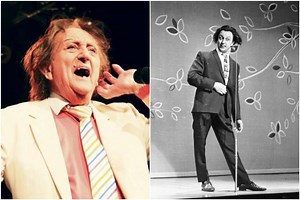 Comedy legend Ken Dodd had Old Firm fans rolling in the aisles in Glasgow after both teams lost