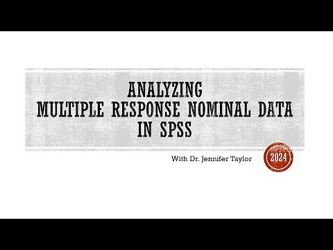 Analyzing Multiple Response Nominal Data