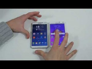 Samsung Galaxy Note 3 VS Samsung Galaxy Note 4 Review 4K