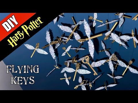 ⚡️Harry Potter DIY: Flying Keys - Mobile