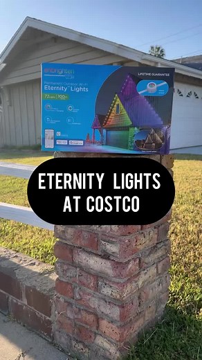 🚨Enbrighten Eternity Lights are now available on Costco.com 🤗 These lights are the ultimate dream lighting setup. They are permanent, weatherproof, and perfect year-round! @enbrightenbrand 🔗 Link in Bio #Costco #CostcoDeals #CostcoFinds #EnbrightenVibe #ad