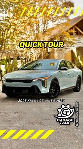 After testing the “base” 2.0L engine in a GT-Line model, we look into the more performance-oriented 2025 Kia America K4 GT-Line Turbo model with its 1.6L turbocharged engine to see just how much quicker it is over the 2.0L and what extra goodies come with the more powerful engine. #GTGarageTalk #Kia #K4 #KiaK4 #GTLine #K4GTLine #KiaK4GTLine #GTLineTurbo #Performance #NewCar #CarReview #TXAutowriters | GT: Garage Talk