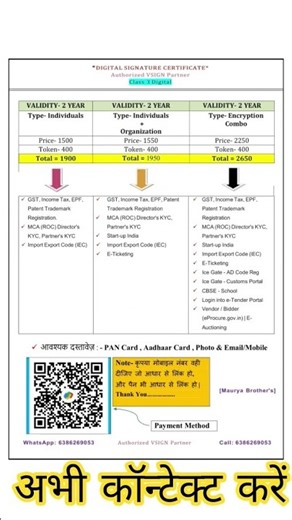 DSC बनवाए ✔️ Digital Signature Certificate ✅ बहुत सस्ते में #dsc #digitalsignaturecertificate