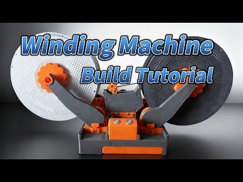Winding Machine V2.0 — Full Assembly Guide (Step-by-Step) #windingmachine #Winder #3DPrinting
