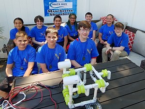 Manchester Middle School Robotics Team 3rd At Regional Event