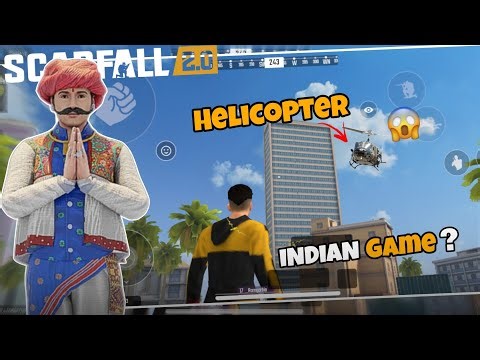 Replacement of BGMI and Freefire 😱 | Helicopter in Game 🔥 | Scarfall 2 Gameplay