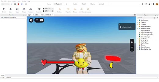 Part 4 of making my own roblox game #roblox #dev #onepiece