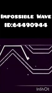 Impossible Wave #geometrydash #shorts #gd