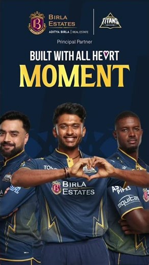 Sai Sudharsan's fantastic century became the @BirlaEstates Built With All Heart Moment 💙[ Aava De ]