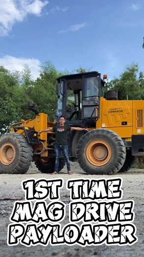 1st Time Natin Mag Drive Payloader Saludo Sa Mga Heavy Equipement Driver/operator #payloader #heavyequipmentoperator | Sir Dj Vlogs